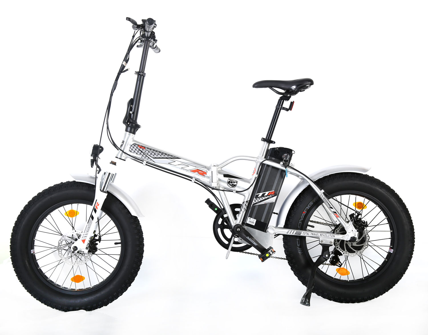 Bici Elettrica Pieghevole TTR 20 250W Silver