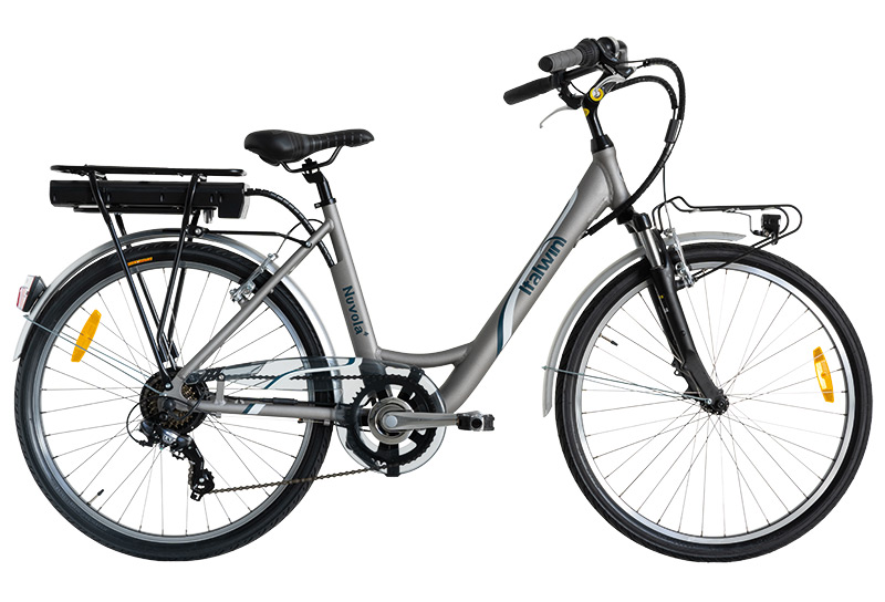 City Bike Elettrica Italwin Nuvola 26 11.6 Ah Blu