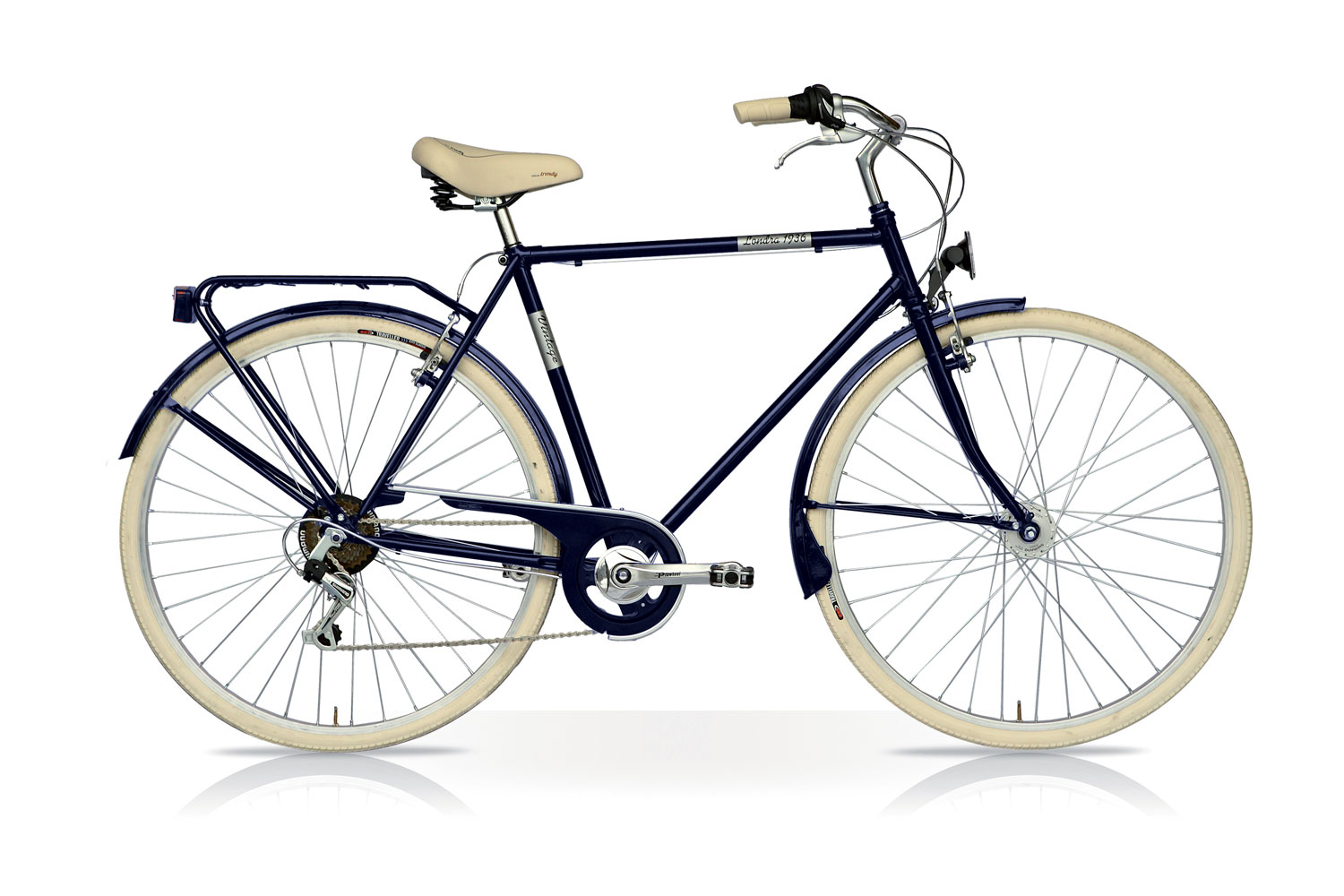 City Bike Vintage SpeedCross Vintage Uomo 28 6V Blu