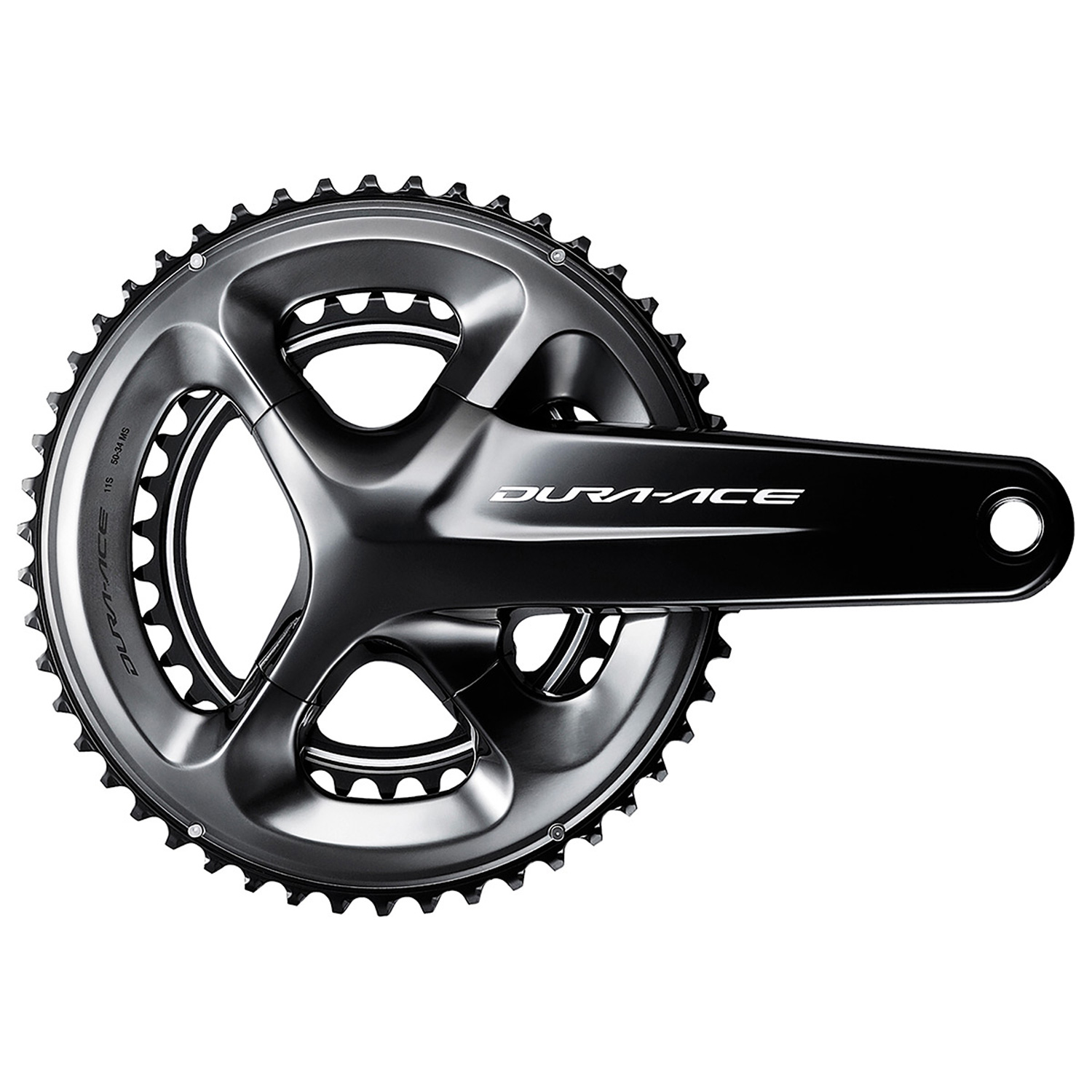 Shimano Guarnitura 8-Velocità Nera FC-M311 42/32/22D da170mm nero