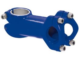 ATTACCO MANUBRIO BRN SHORT 70 mm 25,4 mm BLU