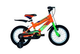 BICI BAMBINO COPPI HELLO 14 1V ARANCIO VERDE