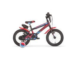 BICI BAMBINO MBM ROCKSTAR 14 1V NERO ROSSO