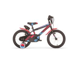 BICI BAMBINO MBM ROCKSTAR 16 1V NERO ROSSO
