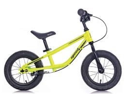 BICI BRN IN ACCIAIO SPEED RACER GIALLO FLUO