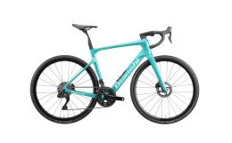 BICI CORSA BIANCHI INFINITO SHIMANO 105 DI2 12V CELESTE METALLICO