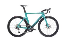 BICI CORSA BIANCHI OLTRE COMP 105 DI2 12V CELESTE METALLICO NERO
