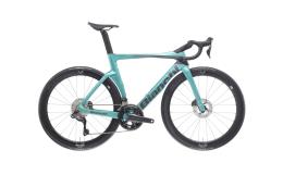 BICI CORSA BIANCHI OLTRE PRO ULTEGRA Di2 12V CELESTE METALLICO