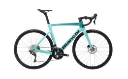 BICI CORSA BIANCHI OLTRE RACE 105 DI2 12V CK16 CELESTE METALLICO