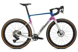 BICI CORSA FONDRIEST ARDENNE SRAM FORCE AXS 13V BIANCO BLU CHIARO