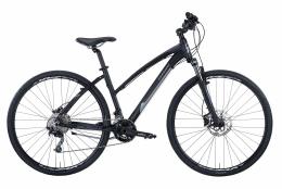 BICI IBDRIDA MONTANA X-CROSS 28 DONNA TY300 3X7V NERO GRIGIO