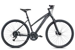 BICI IDRIDA TORPADO CROSSFIRE 28 DONNA ACERA 24V NERO VERDE