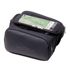 BORSETTA BRN DOUBLE PORTA-SMARTPHONE AL TELAIO NERA