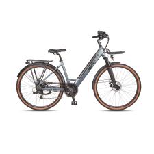 BRN BIKE E-CITY LC 28 DOMMA MICROSHIFT 7V GRIGIA