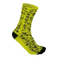 CALZINI BRN ROCK&rsquo;N&rsquo;ROLL GIALLI FLUO NERI