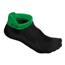 CALZINI BRN SHORT NERI VERDI FLUO