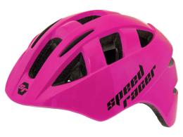 CASCO BAMBINA BRN SPEED RACER FUCSIA FLUO