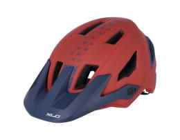 CASCO MTB XLC ENDURO BH-C31 ROSSO BLU