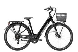 CICLI ADRIATICA E1 28 DONNA TY300 6V NERO OPACO