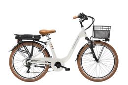 CICLI ADRIATICA E2 26 DONNA TY21 6V BIANCO