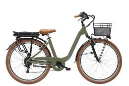 CICLI ADRIATICA E2 28 DONNA TY21 6V VERDE OPACO