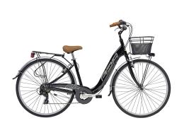 CITY BIKE CICLI ADRIATICA RELAX 28 DONNA TY300 6V NERO