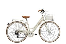 CITY BIKE CICLI ADRIATICA RETRO 28 DONNA 6V PANNA
