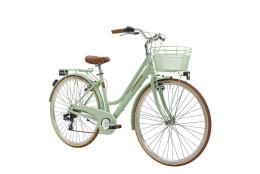 CITY BIKE CICLI ADRIATICA RETRO 28 DONNA 6V VERDE MENTA
