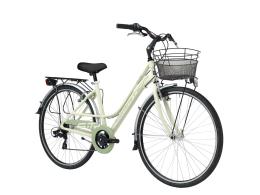 CITY BIKE CICLI ADRIATICA SITY 3 28 DONNA 6V VERDE OPACO