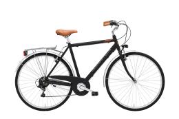 CITY BIKE CICLI ADRIATICA TREND 28 UOMO TY21 6V NERO OPACO