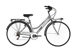 CITY BIKE COPPI BEVERLY 28 DONNA TZ500 6V ARGENTO