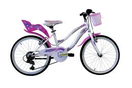 CITY BIKE COPPI KARINA 20 TZ500 6V BIANCO