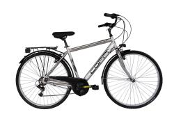 CITY BIKE COPPI MANHATTAN 28 UOMO TZ500 21V ARGENTO