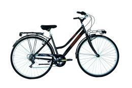 CITY BIKE COPPI SORRENTO 28 DONNA TZ500 6V NERO