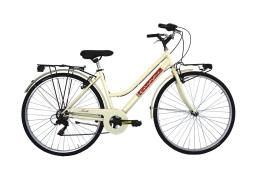 CITY BIKE COPPI SORRENTO 28 DONNA TZ500 6V PANNA