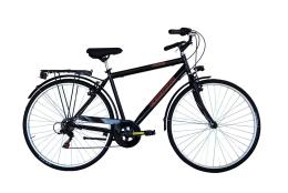 CITY BIKE COPPI SORRENTO 28 UOMO TZ500 6V NERO