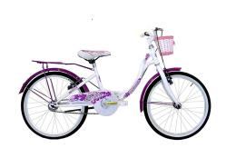CITY BIKE COPPI TAYLOR 20 1V BIANCO FUXIA