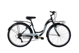 CITY BIKE COPPI TAYLOR 26 TZ500 6V NERO ARGENTO