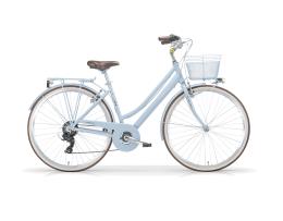 CITY BIKE MBM BOULEVARD 28 DONNA REVO RS36 6V AZZURRO
