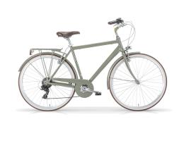 CITY BIKE MBM BOULEVARD 28 UOMO REVO RS36 18V VERDE MILITARE
