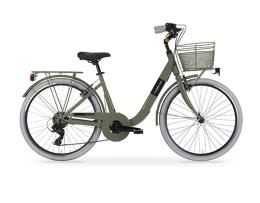 CITY BIKE MBM PEOPLE 26 DONNA TY300 7V VERDE MILITARE OPACO