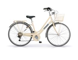 CITY BIKE MBM SILVERY 28 DONNA REVO RS36 6V CREMA