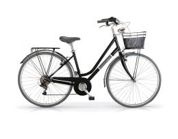 CITY BIKE MBM SILVERY 28 DONNA REVO RS36 6V NERO