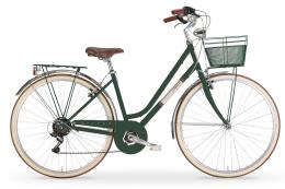 CITY BIKE MBM SILVERY 28 DONNA REVO RV400 21V VERDE BOTTIGLIA