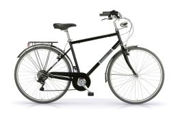 CITY BIKE MBM SILVERY 28 UOMO REVO RS36 6V NERO