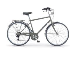 CITY BIKE MBM SILVERY 28 UOMO REVO RS36 6V VERDE MILITARE