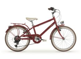 CITY BIKE MBM SUNNY 20 UOMO TY21 6V ROSSO RUBINO