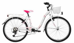CITY BIKE MONTANA BLOOMY 24 SHIMANO TY-21 1X6V REVO BIANCO