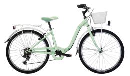 CITY BIKE MONTANA BLOOMY 24 SHIMANO TY-21 1X6V REVO VERDE PASTELLO