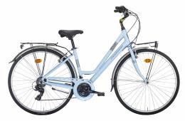 CITY BIKE MONTANA CLIP 28 DONNA TY300 3X7V REVO AZZURRO